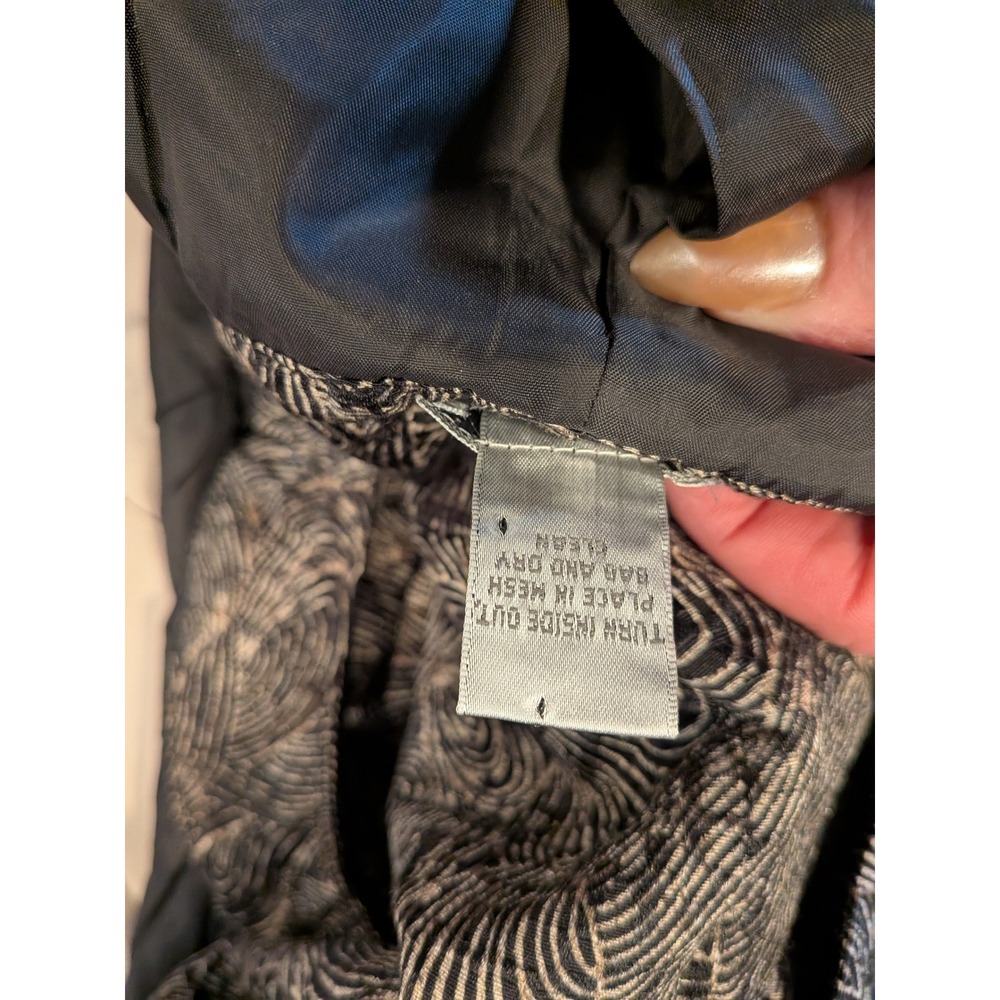 Chicos S Embellished Silk Blend Beaded Jewel Neckline Jacket Country Club Money - Picture 10 of 10